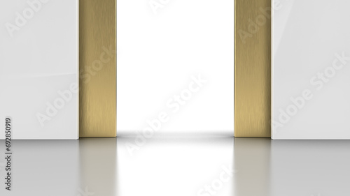 3D rendered showcase background with podium on transparent background PNG (ID: 692850919)