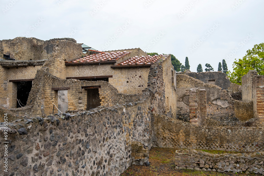 Ancient Roman Town of Herculaneum - Italy Ancient Roman Town of Herculaneum - Italy