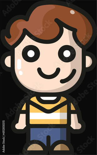 boy with a smile