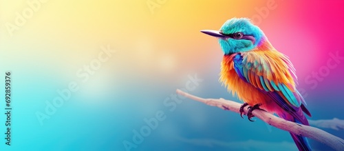 bird with bright colors © 2rogan