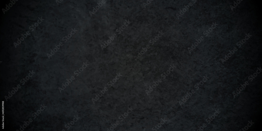 	
Abstract Dark black stone wall grunge aged rough blank backdrop texture background. monochrome slate grunge concrete wall black backdrop vintage marbled textured border background.
