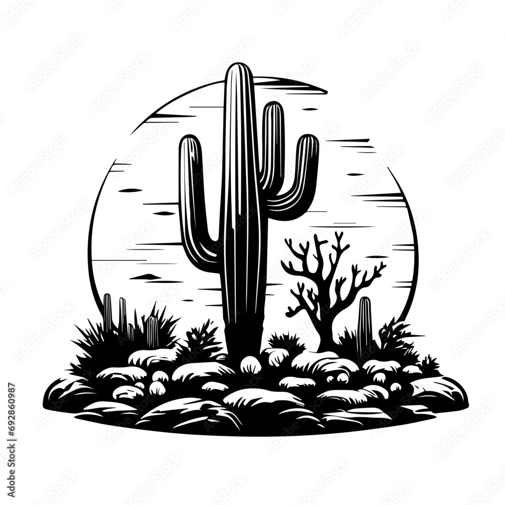 Arizona Desert - obrazy, fototapety, plakaty 
