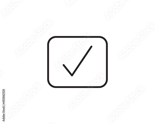 Free Download Check mark icon design symbol illustration  - GFXLoad