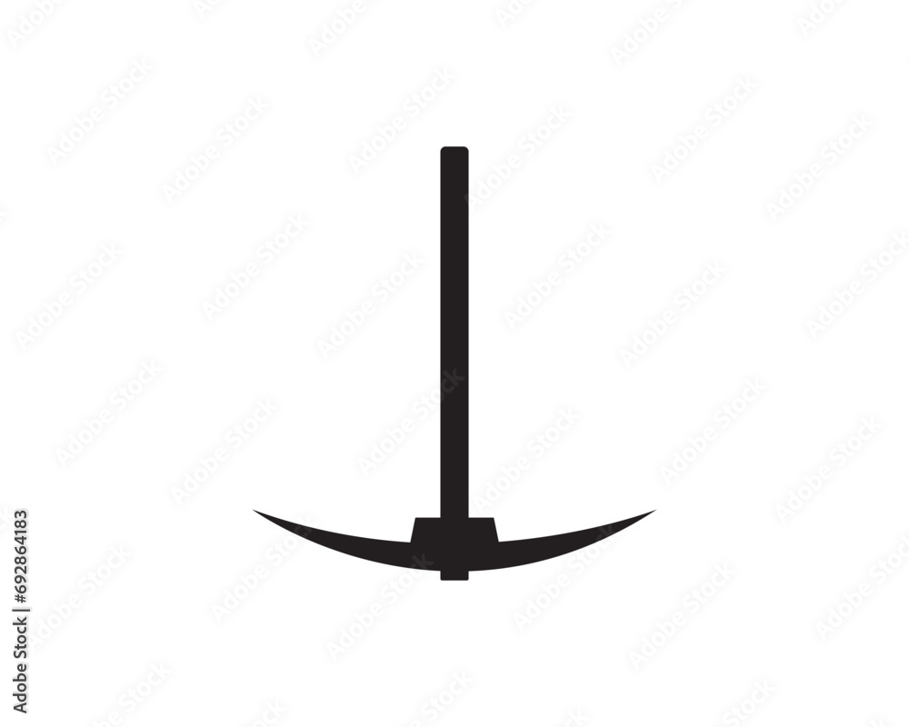Farmers plough icon vector symbol design Farmers plough icon vector symbol design