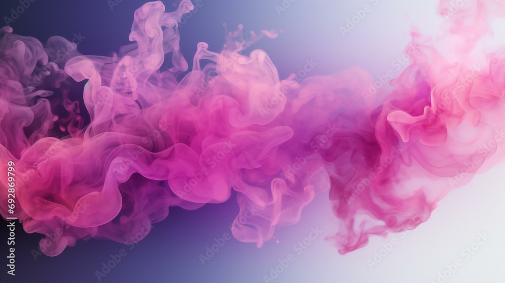 Ethereal Pink and Purple Smoke Clouds Floating in a Dreamy Gradient Sky Ethereal Pink and Purple Smoke Clouds Floating in a Dreamy Gradient Sky