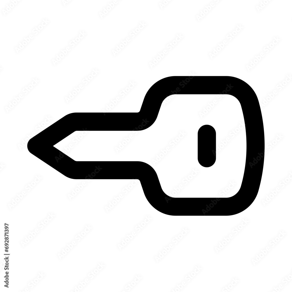 Key Line UI Icon