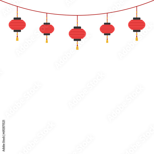 Chinese Lantern Illustration