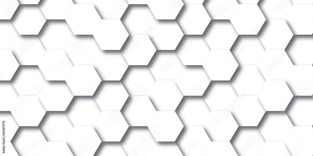 Background of abstract 3d hexagon. modern abstract vector polygonal pattern. Futuristic abstract honeycomb technology white background. Luxury white hexagon pattern. Background of abstract 3d hexagon. modern abstract vector polygonal pattern. Futuristic abstract honeycomb technology white background. Luxury white hexagon pattern.