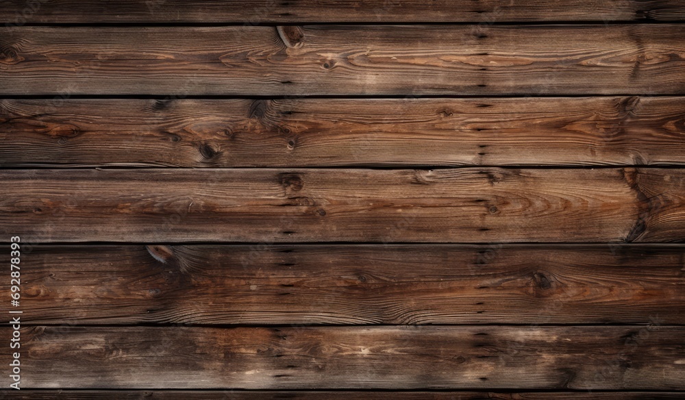 Fototapeta premium Wooden plank aesthetic design created with ai