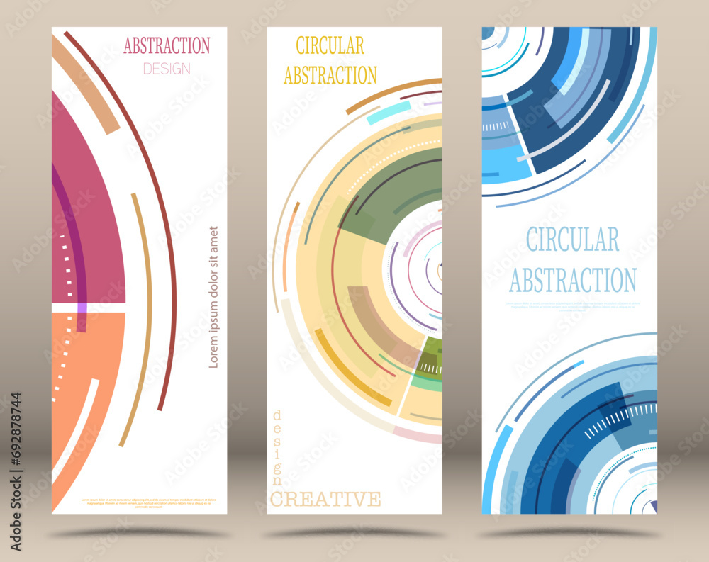 Φωτογραφία The design template of the title page of a book, brochure or booklet