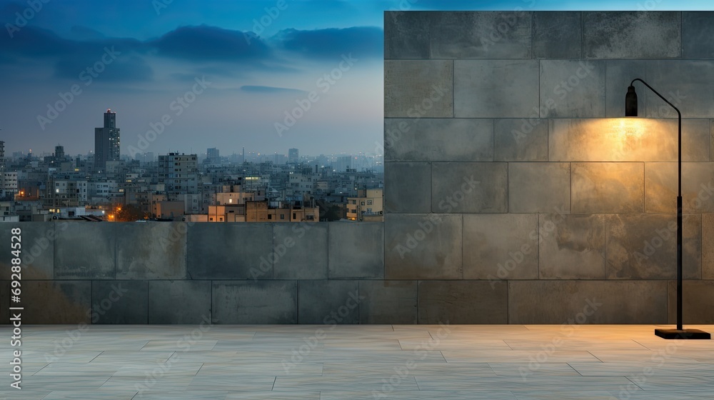 Obraz premium view of the city