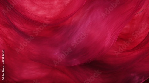 Enigmatic Fuchsia Flow: Vivid Textured Swirls in Motion Creating an Abstract Silken Landscape