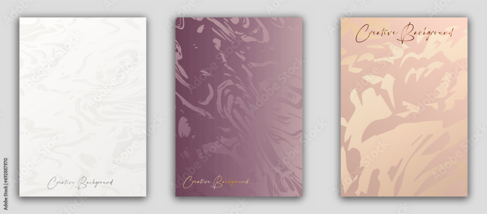 Premium luxury background. A set of templates for the cover, poster, poster, brochure and prints. Colorful illustration for creative design and creative ideas