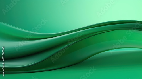Background with flowing green lines