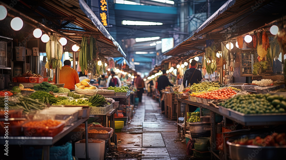 A Vibrant Variety of Fresh Produce, A Stroll Through the Fine And Local Food Market 