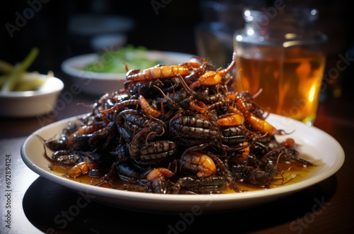 Sustainable Protein Source Insect Cuisine