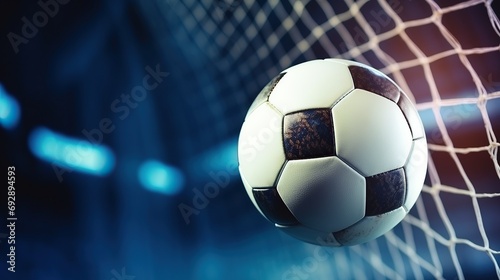 Soccer Ball Concept, Sports Background, Soccer Stadium Picture © Kowit