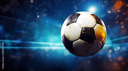 Soccer Ball Concept  Sports Background  Soccer Stadium Picture