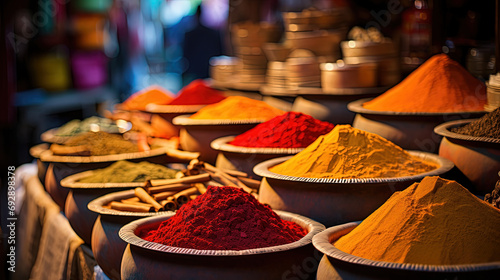 Indian Spice Market, A Colorful Exploration into the Rich and Flavorful World of Exotic Spices