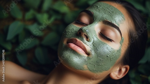 Revitalize and Rejuvenate with an Organic Facial Mask Treatment at a Serene Day Spa Salon photo