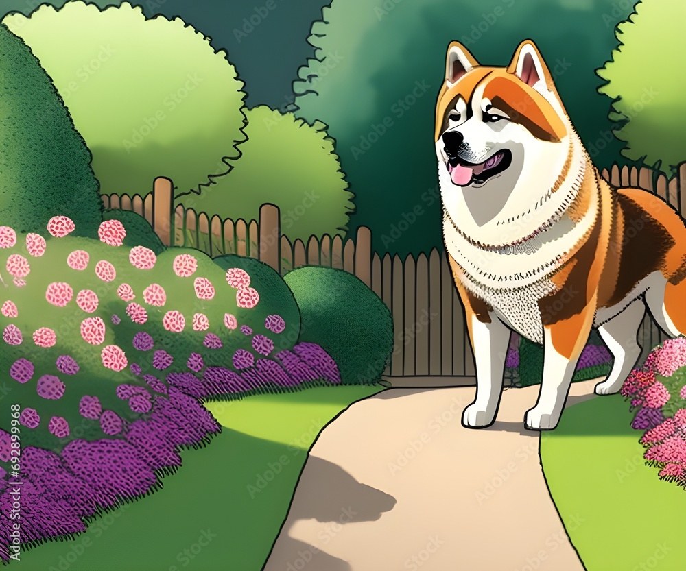 Akita Dog