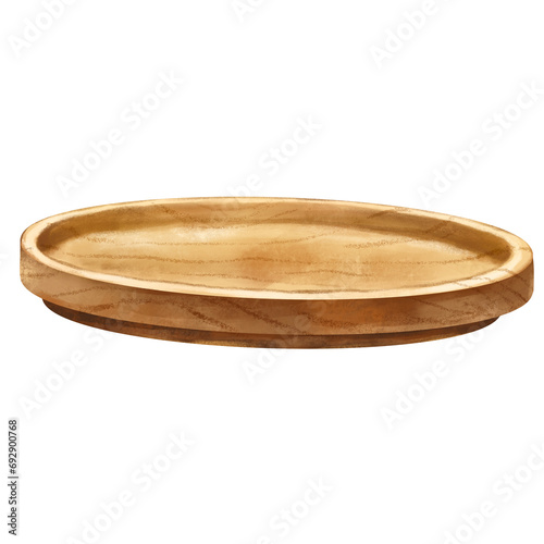 wooden tray set 