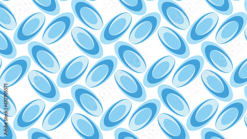 vector illustration background wallpaper abstract seamless ellipse circle oval blue sky