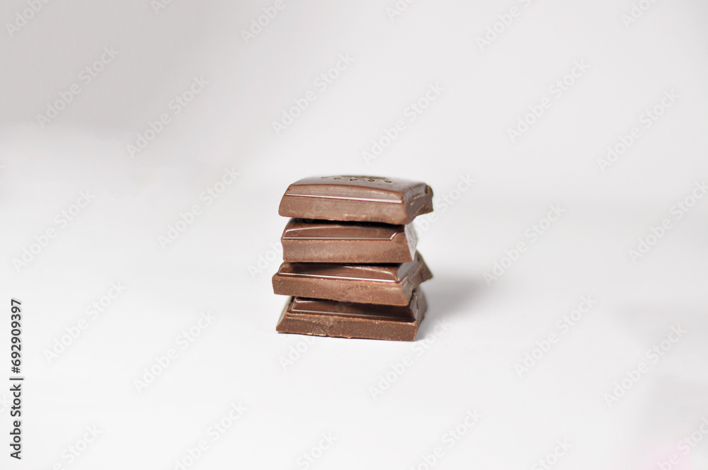 stack of chocolate. sweets. delicious chocolate bars stack of chocolate. sweets. delicious chocolate bars