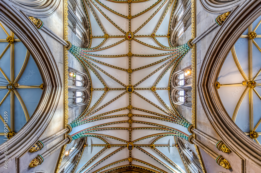 Ceiling of Blackburn Cathedral, Lancashire (Nave)