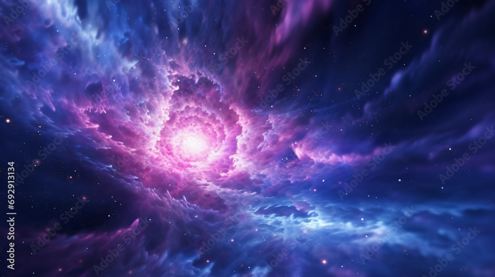 3d render big bang galaxy abstract cosmic background