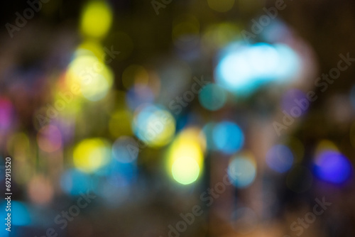 Colorful of blurred abstract background, beautiful background. © Dontree