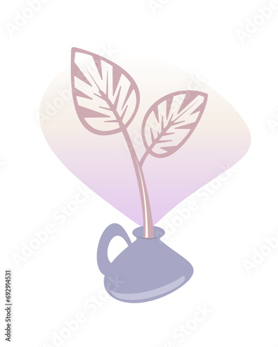 Abstract organic poster, organic shapes, neutral natural colors.
Minimalism, Vector image.