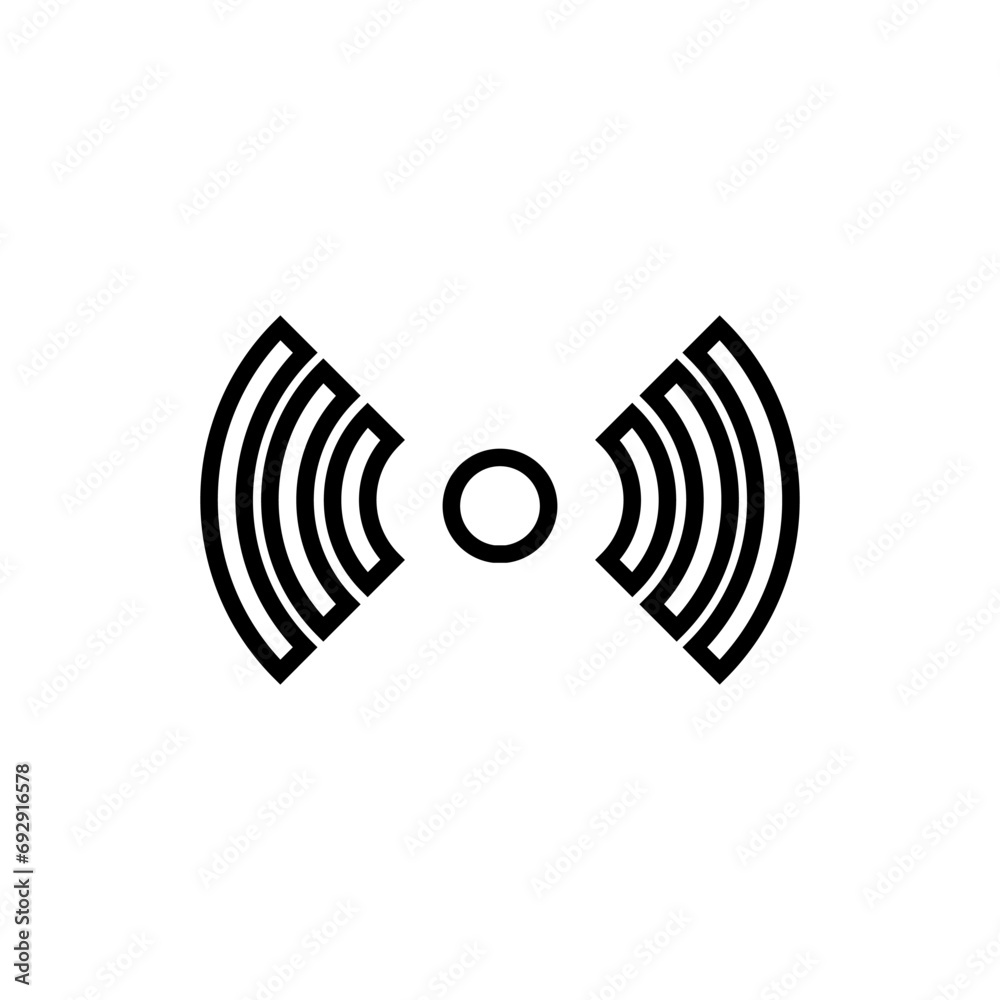 Signal icon vector. wifi illustration sign. antenna and satellite signal symbols. Wireless technologys. Signal icon vector. wifi illustration sign. antenna and satellite signal symbols. Wireless technologys.