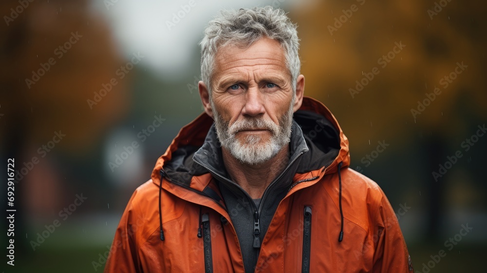 portrait of a senior person
