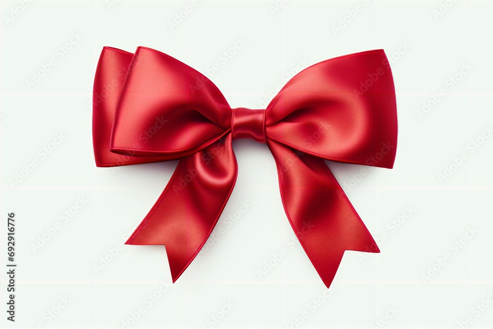 red ribbon isolated on white red ribbon isolated on white