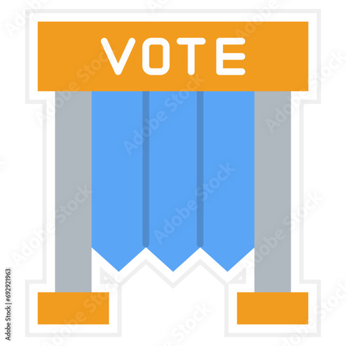 Voting Booth Icon