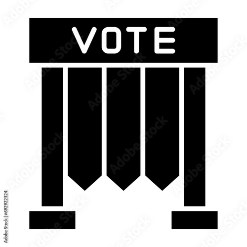 Voting Booth Icon