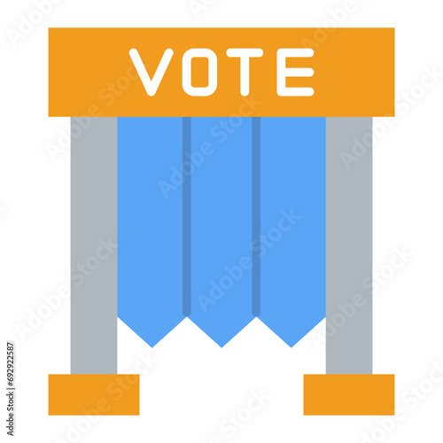 Voting Booth Icon
