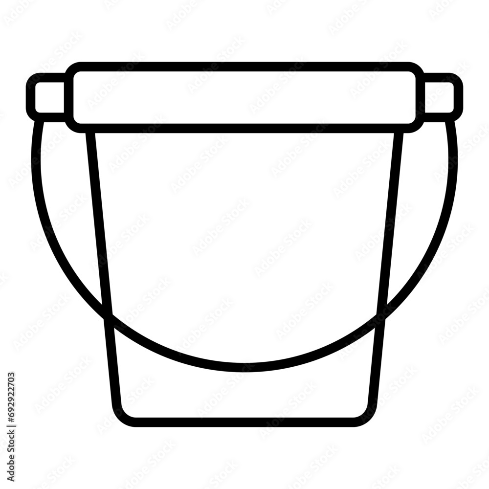 Water Bucket Icon Water Bucket Icon