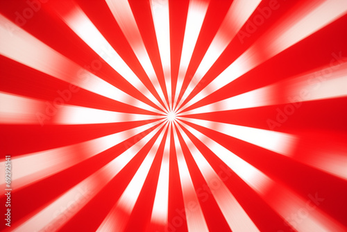 Abstract background red radial rays. Clockwise rotation. red ray background