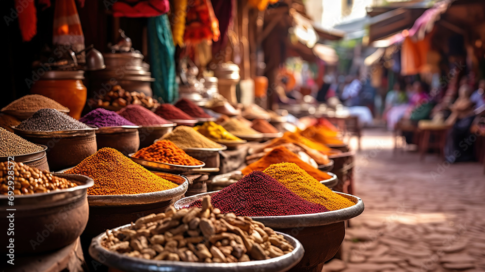Moroccan Markets, Where Tradition Meets Commerce in a Culinary Wonders with the Traditional Dishes