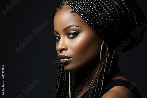 eyes smokey evening braids woman black braid african ethnicity africa hair content brown adult casual attire people 1 female indigenous expressing dreadlocks being headscarf camera human facial photo