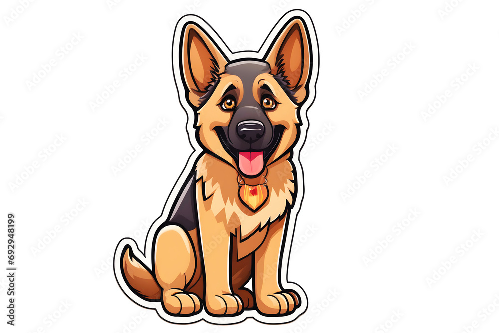 Happy German Shepherd (PNG 10800x7200) Happy German Shepherd (PNG 10800x7200)