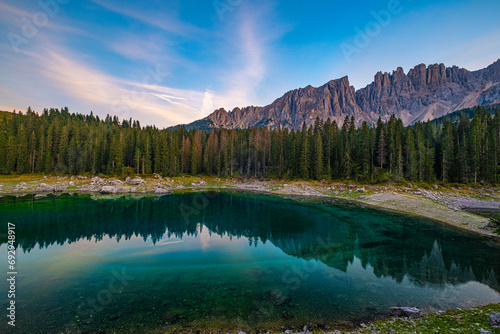 Lago di Carezza's, A beloved destination in South Tyrol and the Dolomites. Explore the guide for essential tips on savoring this picturesque gem