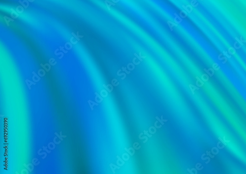 Light BLUE vector template with lava shapes.