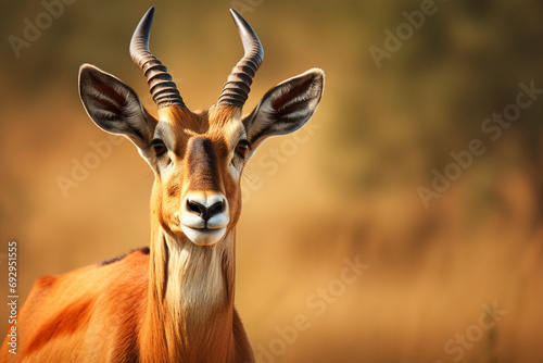 Beautiful antelope portrait