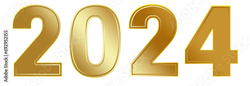 2024년 새해 일러스트레이션 2024 New Year greeting