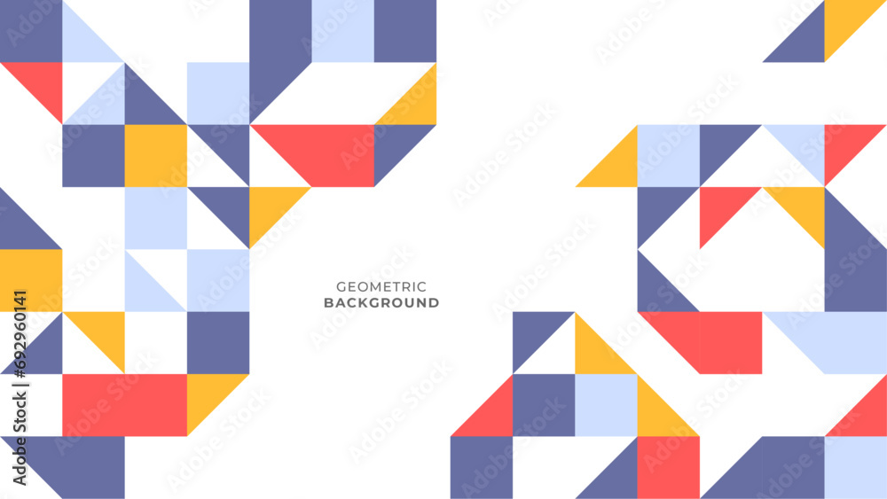 Abstract modern geometric squares background Abstract modern geometric squares background