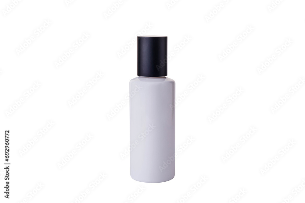 Cosmetic bottle isolated on white background. Cosmetic bottle isolated on white background.