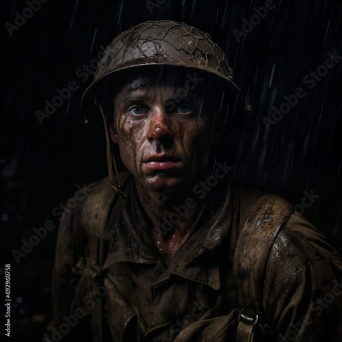 portrait of a soldier